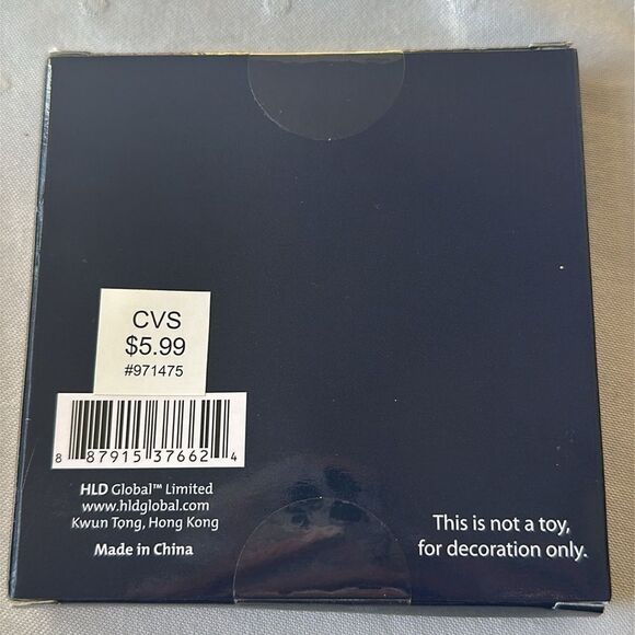 Regent Square Studio Design Collectible Ornament “J” with European Crystal! - Picture 2 of 3